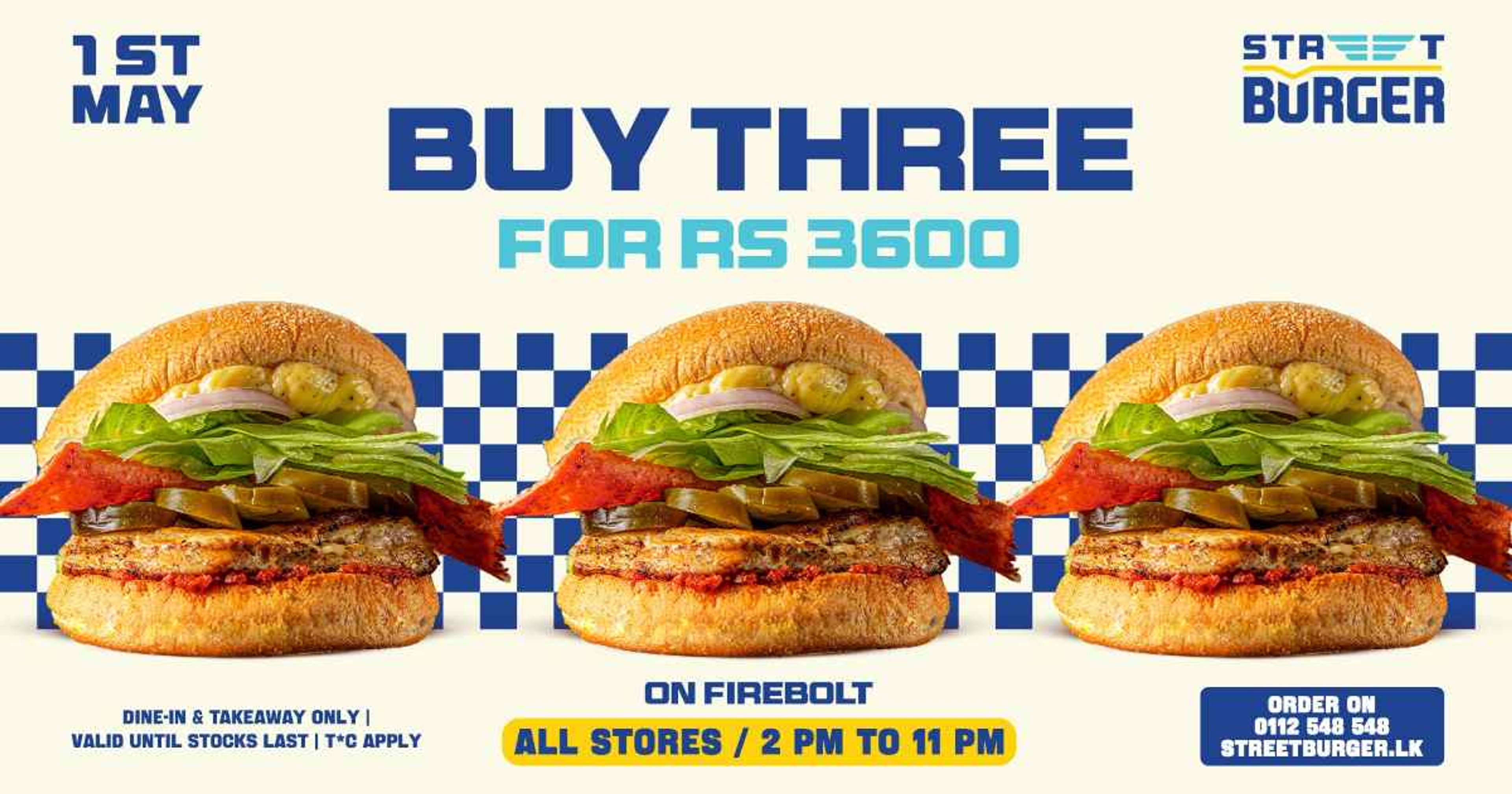 Buy 3 for 3600 on Firebolt chicken